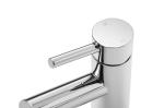 Modern Brass Basin Mixer Faucet Chrome Finish For Basin QT8202W