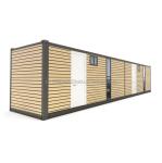 Mobile Shipping Container with 4 Bedroom Residential Mini Lounge Wall 50/75