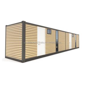Quality Mobile Shipping Container with 4 Bedroom Residential Mini Lounge Wall 50/75/100mm Wave Sandwich Panel wholesale