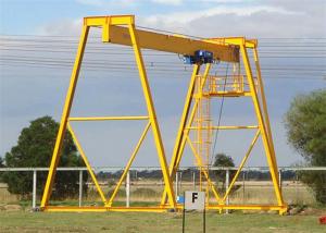 Quality Electric Monorail Single Box Girder Gantry Crane Customized wholesale