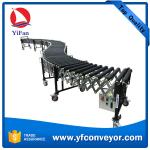 Telescopic Flexible Powered/Motorized Roller Rubber Conveyor