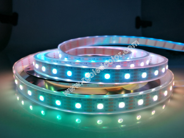 5050 rgb led strip digital color changing sk9822