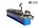 Aluminum Steel Roller Shutter Door Roll Forming Machine FX98 With Fly Saw