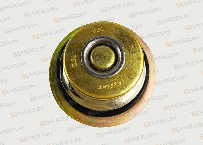 Aluminum OEM PC300-7 Excavator Thermostat 6741-61-1610 For Komatsu
