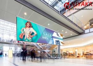Quality High Resolution 4mm Indoor Full Color LED Display For Advertisement , Banks wholesale