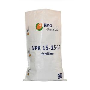 Quality Polypropylene 25 Kg Fertiliser Bags Woven Uncoated With inner liner wholesale