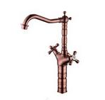 Quality Dual handle Rose Gold faucet of Rose gold mixer and Rose gold mixer wholesale