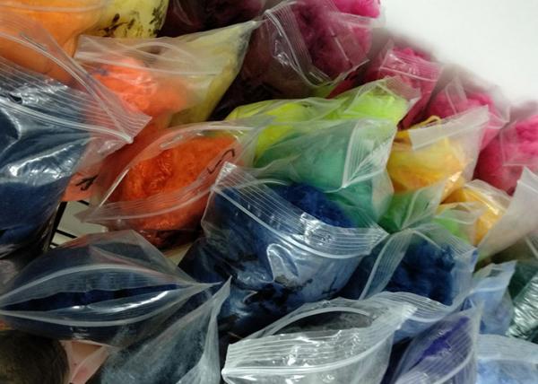 Flame Retardant Regenerated Polyester Fiber , Polyester Staple Fiber 6D X 102MM