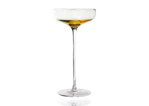 Quality Hot Cutting Clear 200ml Hand Blown Margarita Glasses For Home Deco wholesale