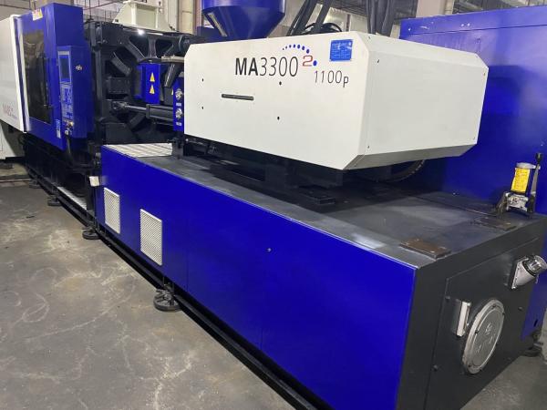 Servo Motor 330 Ton Thin Wall Injection Molding Machine Used Haitian MA3300II