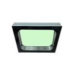 Double Layer Hollow Tempered Glass Width 1182mm Cleanroom Window