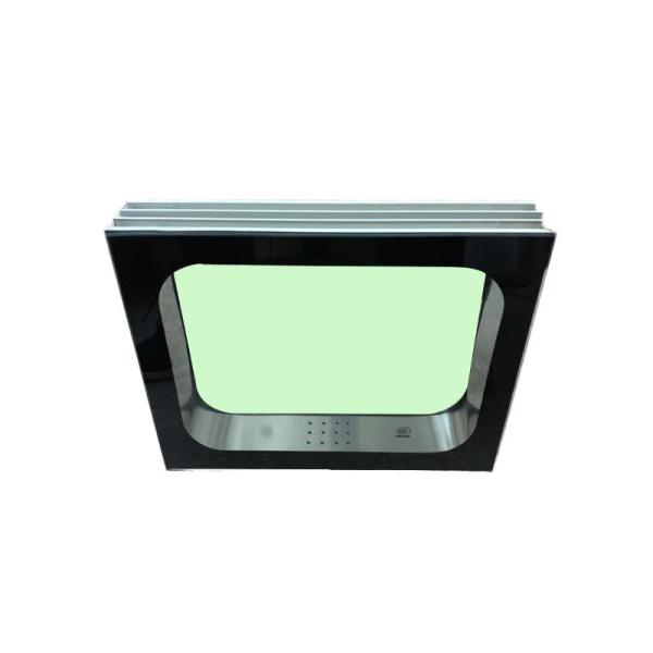 Cheap Double Layer Hollow Tempered Glass Width 1182mm Cleanroom Window for sale