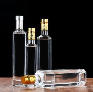 Quality Glass Bottle Olive Oil Bottle Flint Glass Cork Custom Size Accepted Food Bottle wholesale