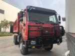 HF9 Drum 300L Howo 6x4 Dump Truck With Military Bumper