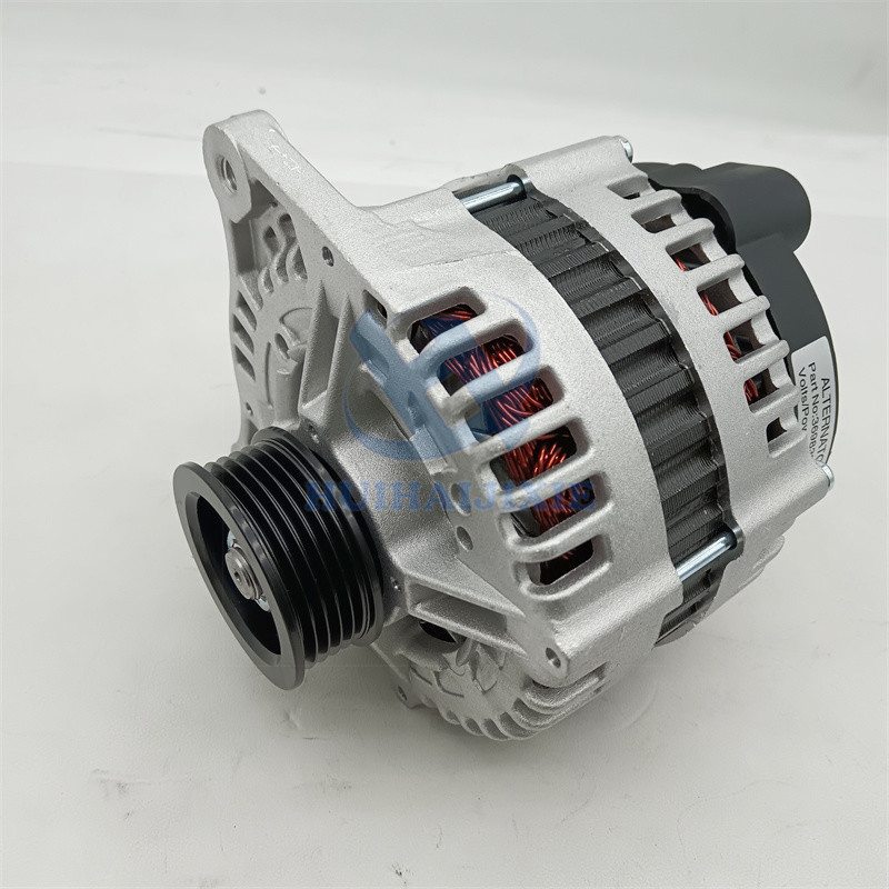 3698351 Truck Spare Parts 24V 110A Alternator For ISG ISX Diesel Engine Generator