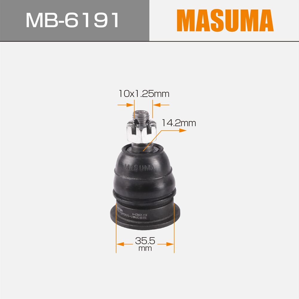 51460-S04-023 96066101 MASUMA Auto Suspension Systems Car Ball Joint for HONDA CIVIC FERIO