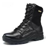 Black Suede Military Boots Tactical Combat Lightweight Desert