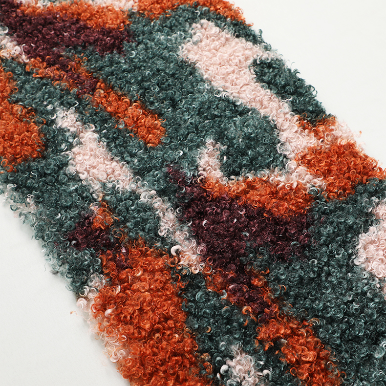 Curly Thick Camouflage Sherpa Fleece Fabric 300gsm 100% Polyester