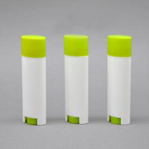 Quality Cylinder Shape Oval Chapstick Tubes PP Plastic Mini Lip Gloss Tubes wholesale