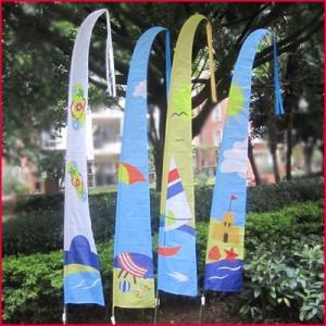 Quality Summer Garden Flag Seashore Beach chair Sailing boat Castle wholesale