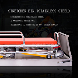 Portable Roll Up Rescue Stretcher EVA Foldable Ambulance Stretcher