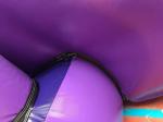 Industrial Inflatable Slide And Bounce House Durable Double Zippers