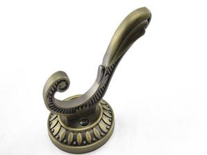 Quality Antique Bronze Individual Coat Hooks Vintage Style Clothes Hanger ISO Approved Furniture Hardawres wholesale