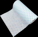 25cmx25cm Flower Printed Disposable Kitchen Wipes