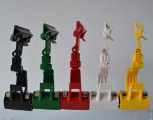 Quality Price Tag Holder Clip Display for Ticket , Promotional Cards on Shelf wholesale