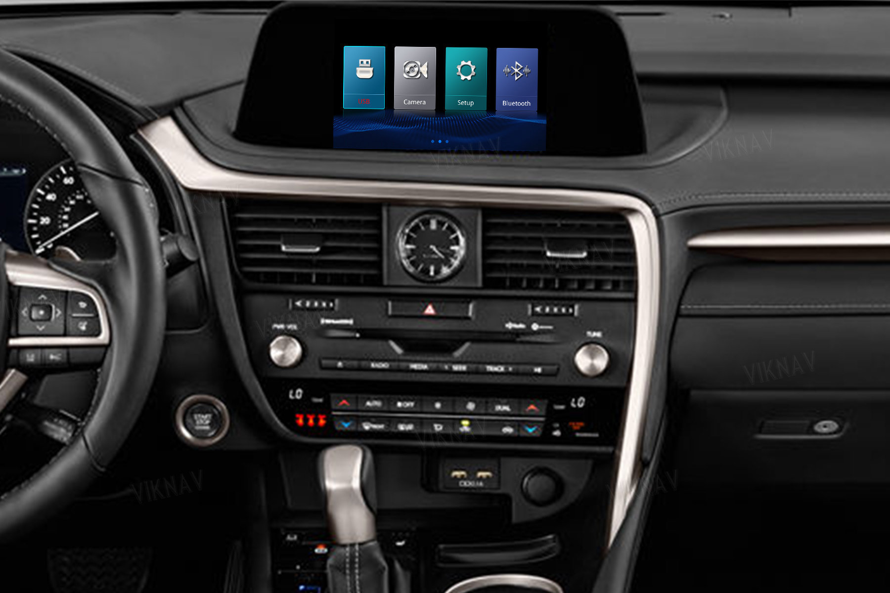 Viknav Fit For Original Car 8 Inch Screen Linux System For Lexus RX 2020 2021 2022 Wireless Apple CarPlay Android Auto