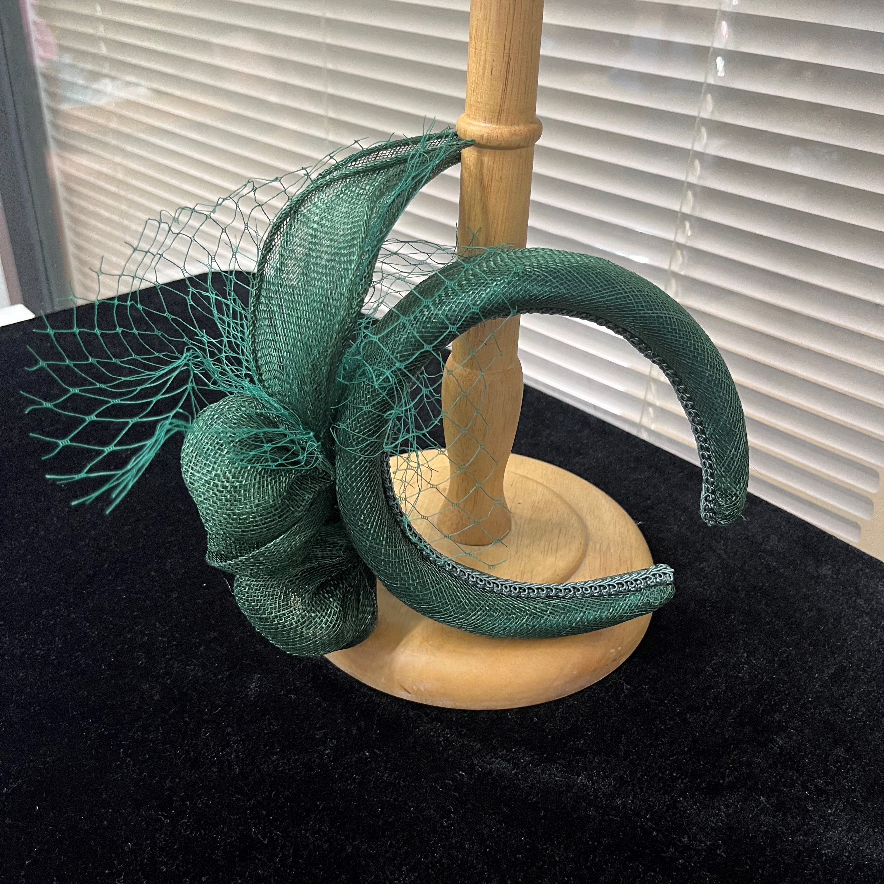 Millinery Supplies Headband Sinamay Fascinator 15*15 cm