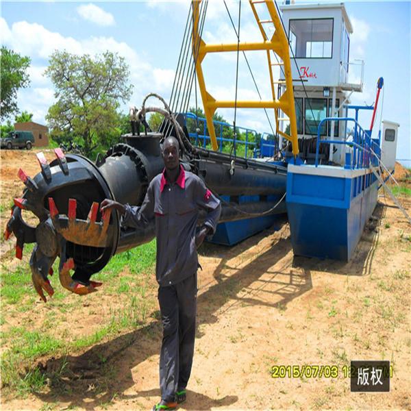 12inch discharge port,14m Digging Depth,22m Length,800Kw River Dredger Machine
