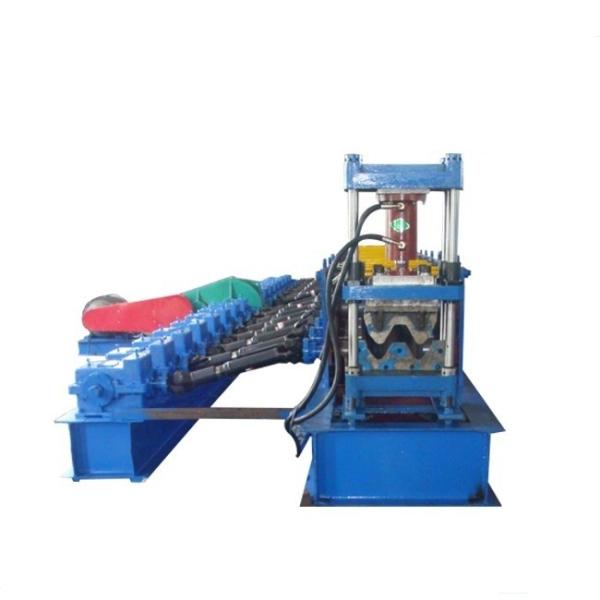 Cheap Metal Panel Roll Forming Machine For Guard Rail 12m/min for sale