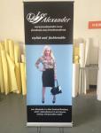 PVC Vinyl Fabric Pull Up Banners Advertising Roller Banner 85x200cm 100x200cm