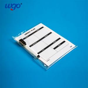 Quality ISO 9001 Self Stick Dry Erase Sheets White Board OEM ODM Light Weight wholesale