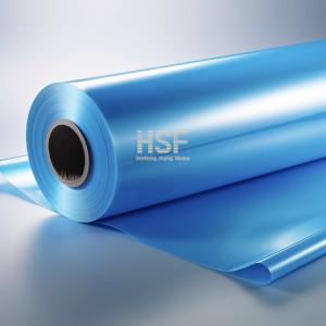 Quality RoHS Blue Polyethylene Terephthalate Fluorosilicone Coated Release Film wholesale