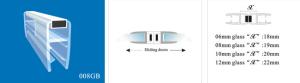 Quality Sealing Strips/waterproof magnetic strips/shower door seals/PVC Magnetic Seal 008GB wholesale