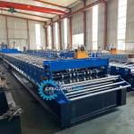 Galvanized Steel Heavy Duty Iraq Decking Floor Roll Forming Machine Manufacturer