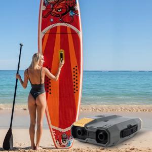 Quality 5000mAH Battery Capacity SUP Electric Pump For Inflatable Dock Kayak Paddle Board 20PSI 12V/110-240V wholesale