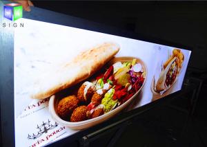 Quality Aluminum Profiles LED Illuminated Light Box Frameless Poster Frame 27X40 wholesale
