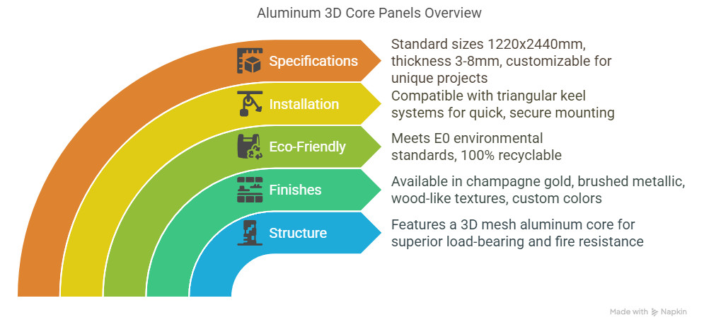 Easy To Clean 3D Aluminum Panel The Ultimate Solution for Exterior Application durability and aesthetic appeal, elevating modern construction projects