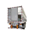 Aluminium Trailer Livestock Carrier Truck Trailer Cattle Fence Semi-Trailer