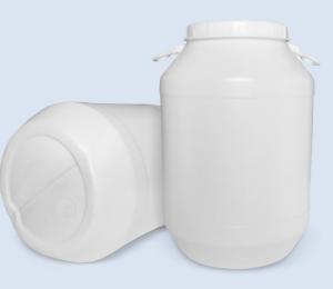 Quality 50L White Enzyme Drum HDPE Chemical Coating Plastic Drum wholesale