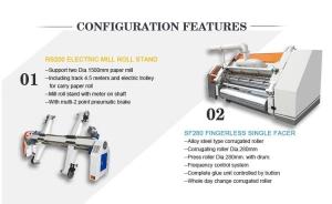 Quality Professional Single Facer Corrugated Machine For Corrugated Carton Line wholesale