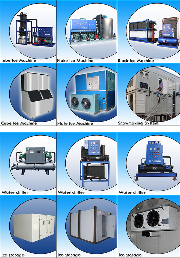 FIF-50W Motor-driven Seawater Flake Ice Maker for Fishery and Seafood Preservation