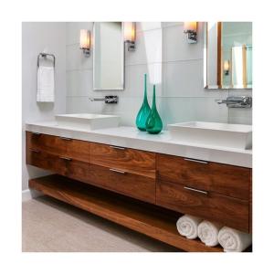 Quality American Style 30 Inch Wall Mounted Bathroom Vanity Cabinet with Solid Wood Material wholesale