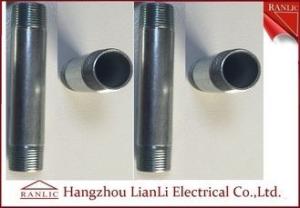 Quality Steel IMC Rigid Electrical Conduit Electro Galvanized 3/4 Threaded Nipple wholesale