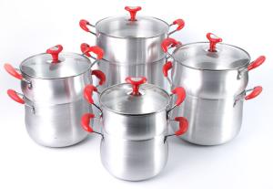 Quality 4mm Die Casting Aluminum 12cm Aluminium Saucepan Sets wholesale