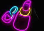 lipstick neon sign Cosmetics store channel letters, signboards, logos,