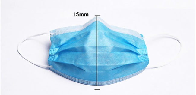 Non Woven Filter Wholesale 3 Ply Face Mask Disposable Dust Anti Pollution Earloop Face Mask